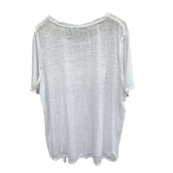 Cato Women’s 22/24W Pineapple Graphic Tie Front T Shirt Summer Casual Plus Top - Picture 8 of 11